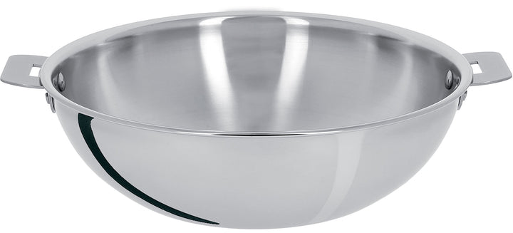 Cristel Casteline Amovible Wok aus Edelstahl, Ø 28cm, 28 cm 34.5x28x8.9 cm Ø 28cm, 34.5x28x8.9 cm Ø