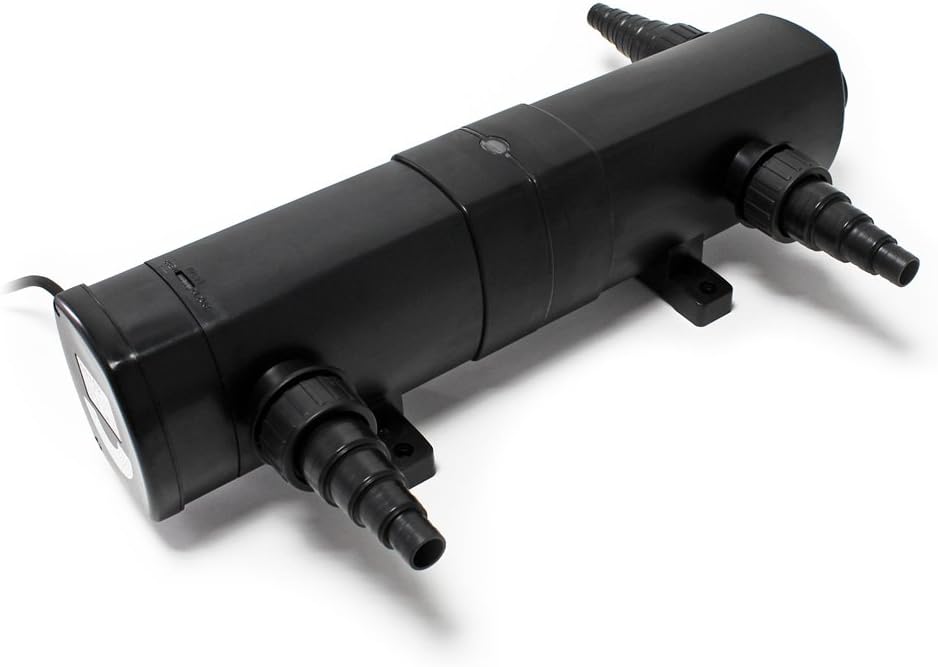 SunSun Filter Set 60000l Teich 24W Teichklärer NEO10000 80W Pumpe 25m Schlauch Springbrunnen