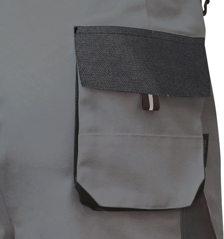 TRIUSO Power Arbeitsbundhose 270g/m² in grau 50 Grau, 50 Grau