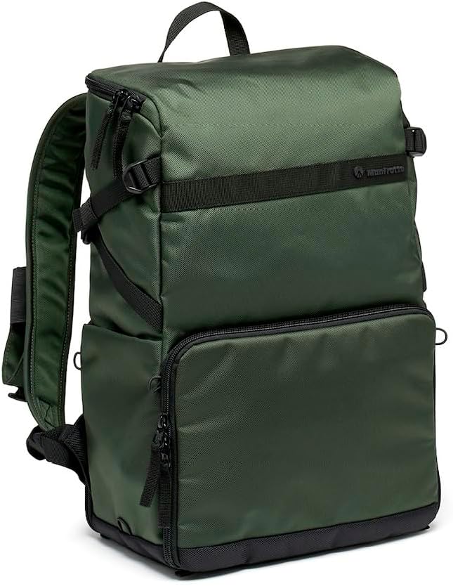 Manfrotto Street Slim Photography Backpack Pour Appareil Reflex et Hybride, Ouverture Avant et Arriè
