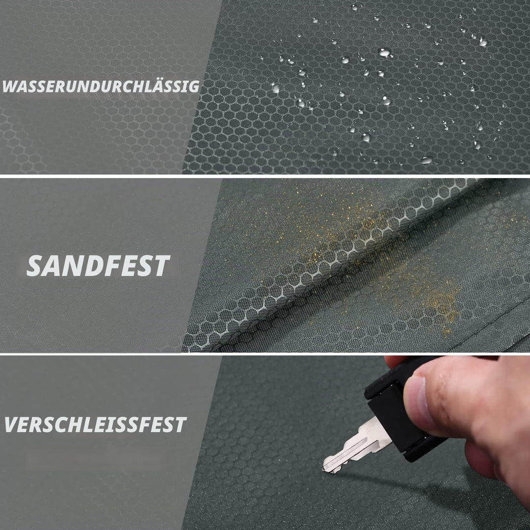 Odoland Picknickdecke 110 x 160 cm Stranddecke Sandabweisende Tragbare Camingmatte Ultraleicht Kompa