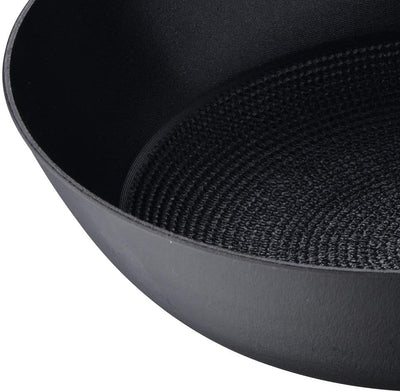 MasterPRO Odín Wok Sartén antiadherente 24 x 44 x 7,5 cm, hierro prensado, mango ergonómico de mader