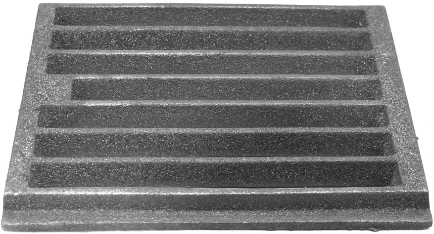 SEZAM 25,5 x 21 cm Gussrost Ofenrost Ascherost Gussrost verschiedene Durchmesser, Kaminrost passend