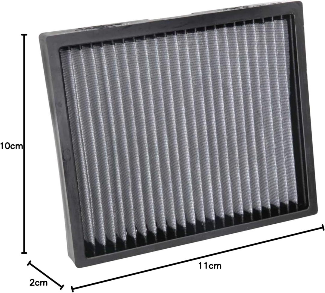K&N VF2020 KFZ Innenraumluftfilter, 1 Stück (1er Pack), VF2020