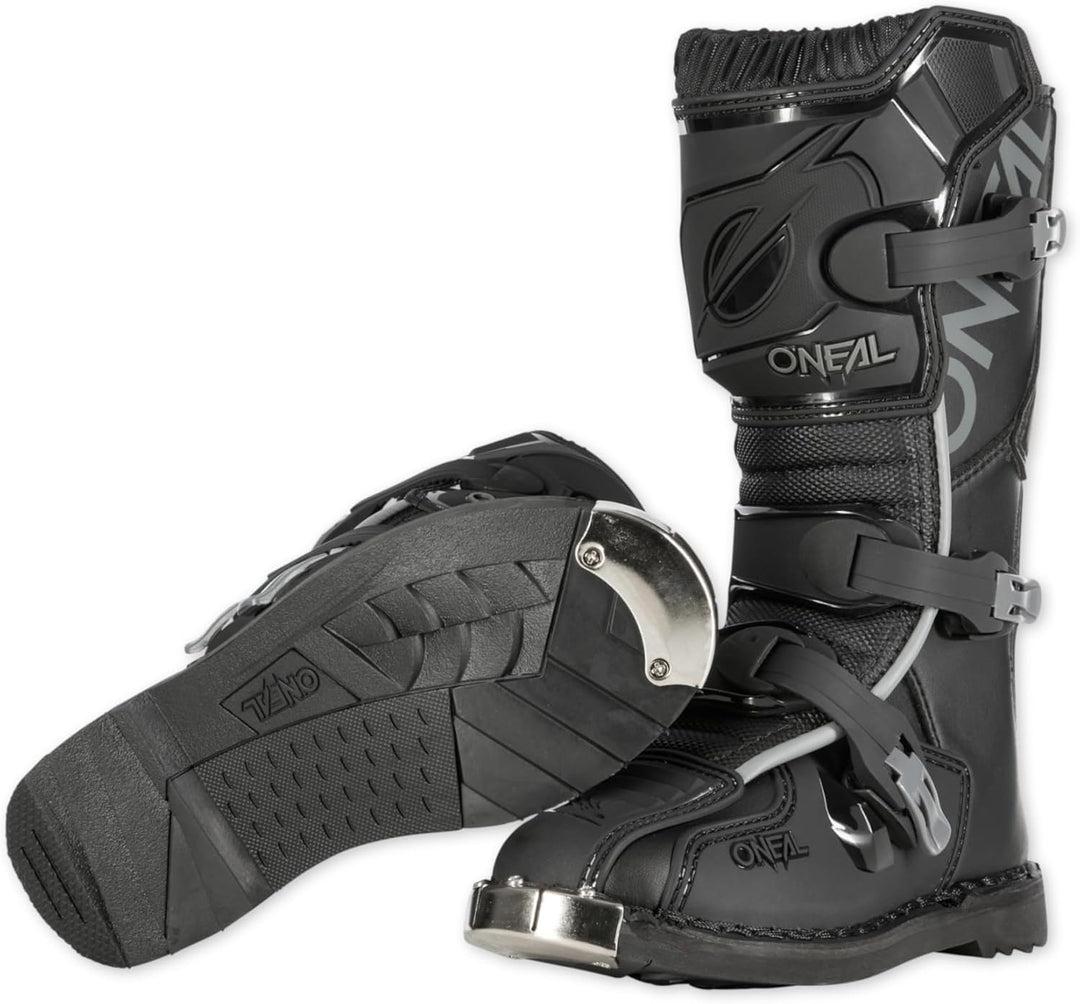 O'NEAL Kinder Motocross Stiefel Tribute Youth Boot I MX Enduro I Motocross Stiefel Kinder mit Metall