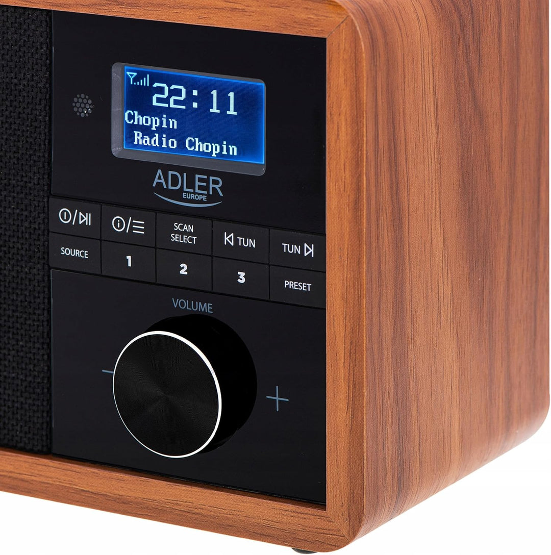 Adler AD 1184 DAB-Radio, UKW-Radio, Radio mit Bluetooth, USB