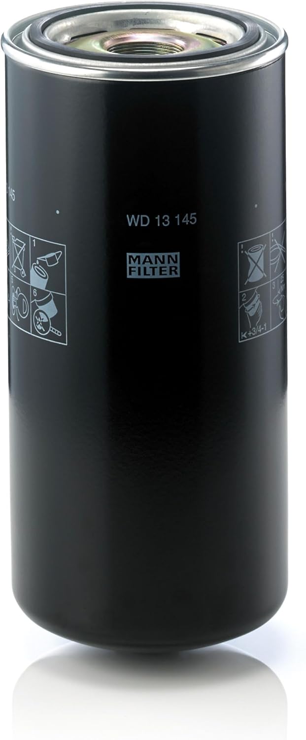 MANN-FILTER WD 13 145 Hydraulikfilter – Für Industrie, Land- und Baumaschinen