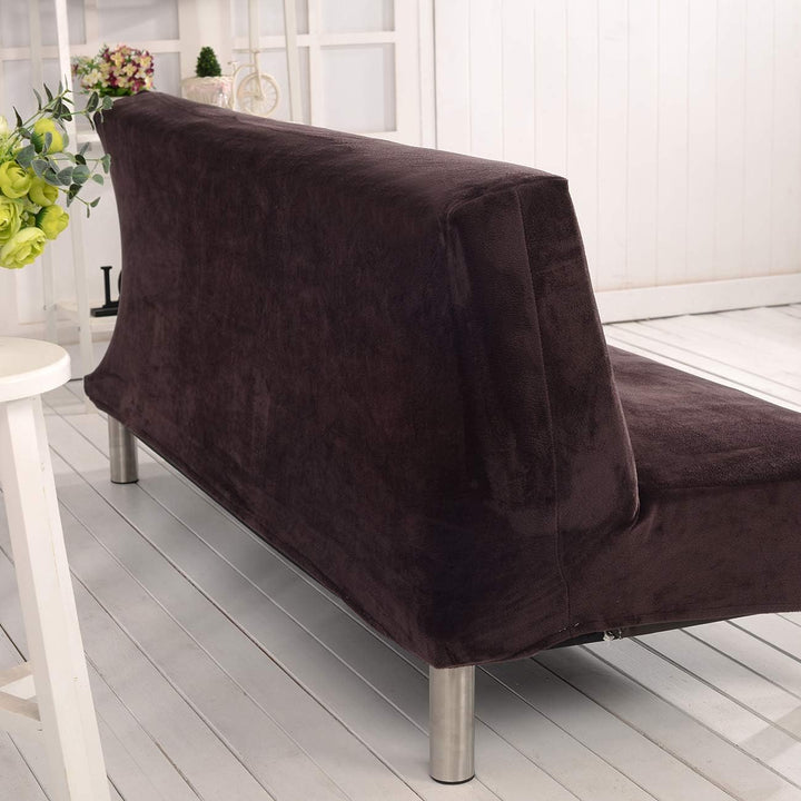 Sofa-Schonbezug aus Samt und Plüsch, 3-Sitzer, für den Winter, dicker Stretchstoff, Sofabettbezug, e