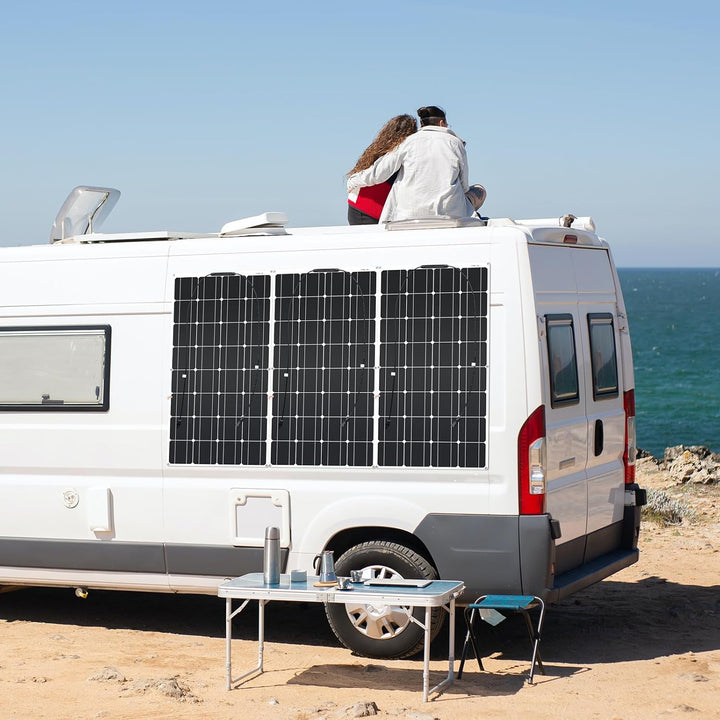 800W Flexibles Solarpanel Biegsames（8 stücke）solarmodul,Monokristallines Solarpanel,für Wohnmobil, A
