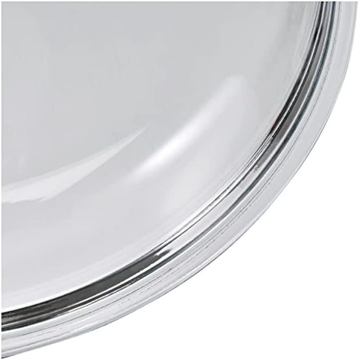 Silit Pfannen- Topfdeckel 24 cm, Glasdeckel mit Metallknauf, Deckel für Töpfe & Pfannen, hitzebestän