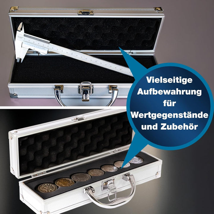 PeakTech Universal-Aluminiumkoffer, S, 300 x 90 x 70 mm, 1 Stück, P 7250