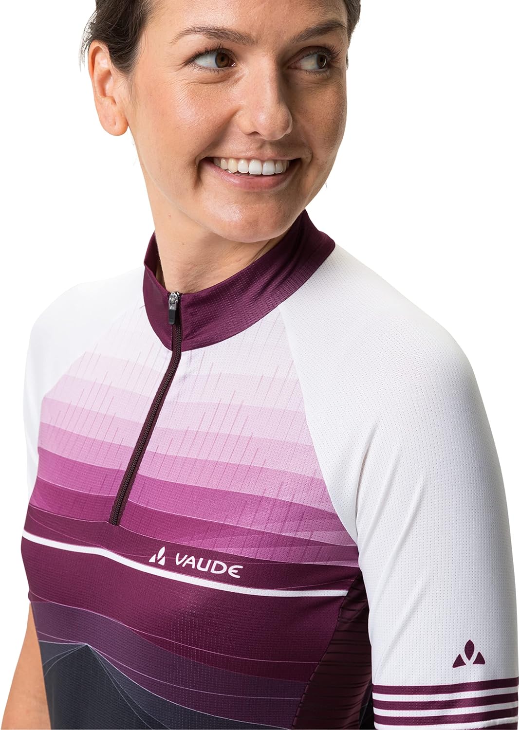 Vaude Damen Women's Posta Hz Tricot Trikot 42 Cassis, 42 Cassis