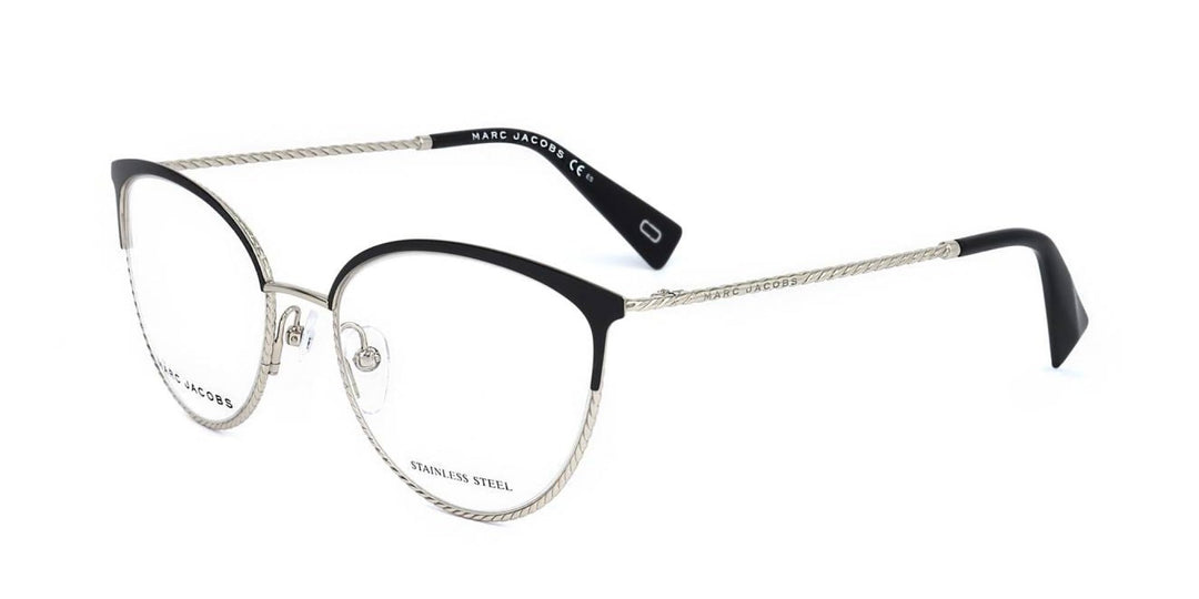 Marc Jacobs Damen Marc 256 2O5 53 Sonnenbrille, Schwarz (Black 2)