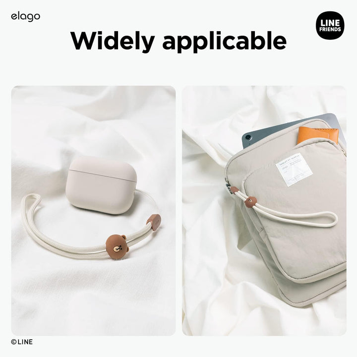 elago Line Friends Schlüsselband, Handschlaufe, Handy-Anhänger, Schlüsselanhänger, Anti-Stropfen, zu