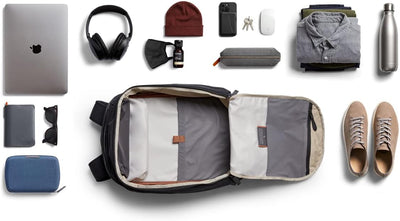 Bellroy Transit Workpack (20 Liter, Laptops bis 16”, Tech-Zubehör, Sportausrüstung, Schuhe, Wasserfl