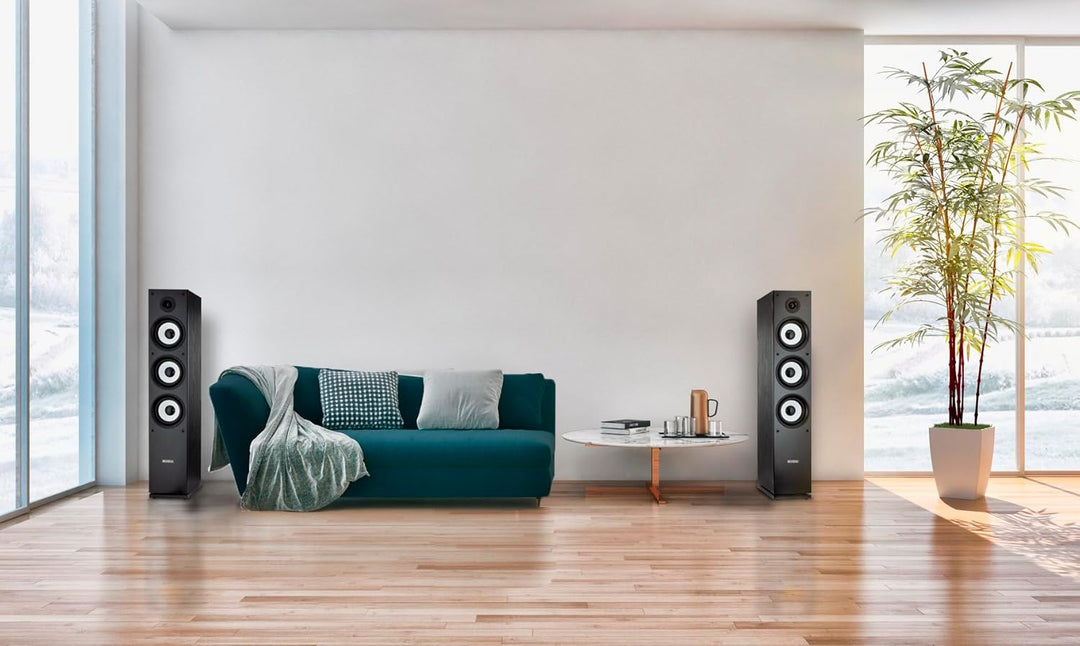 Bennett & Ross Ultrasphere 3-Wege HiFi Standlautsprecher Paar - 200W RMS - 2 x 6,5" Tieftöner - 6,5"
