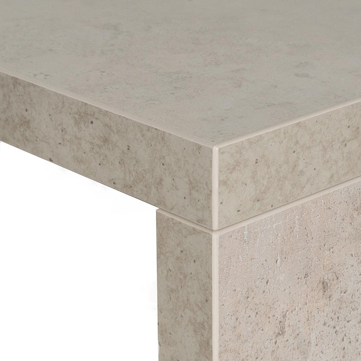levandeo Beistelltisch Coco Betonoptik B x H x T: 32x50x32cm Grau Holz Couchtisch keine Montage fest