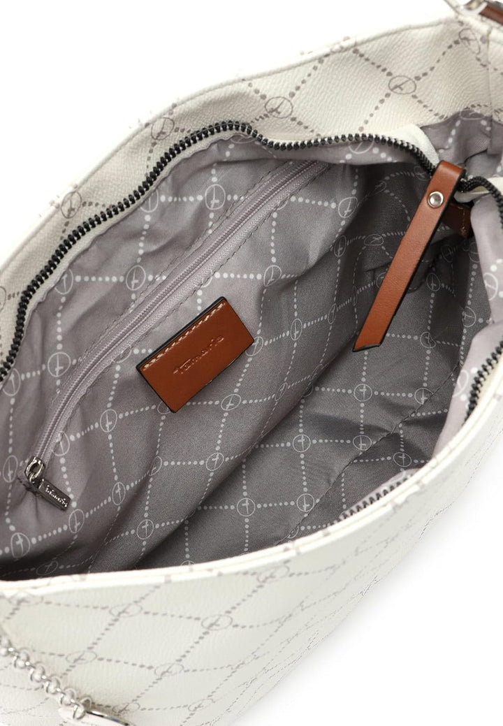 Tamaris Beutel TAS Anastasia 30901 Damen Handtaschen Print ecru 320, Ecru