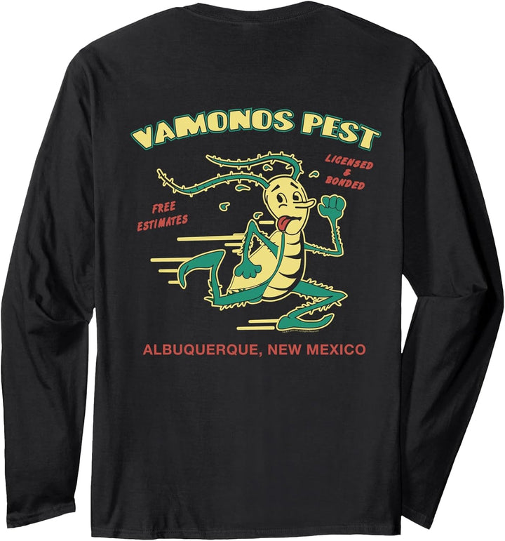 Breaking Bad Vamanos Pest Rückseitendruck Langarmshirt