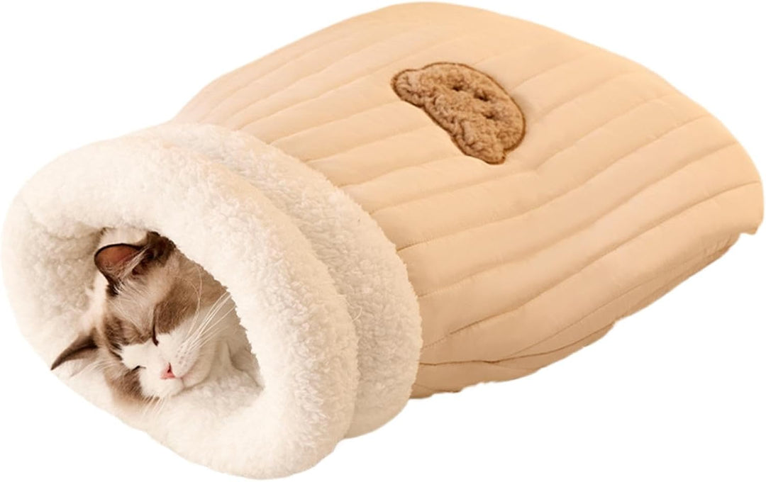 Cat Winter Sleeping Bag Warm Pet Bed, Schlafsack Für Katzen, Katzenschlafsack, Weiche Und Bequeme Ka