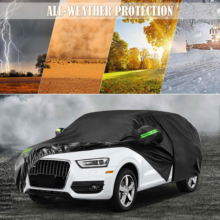 Autoabdeckung Wasserdicht Kompatibel mit 2004-2024 Audi A3 Sportback RS3 8P 8V 8Y, Atmungsaktiv Voll