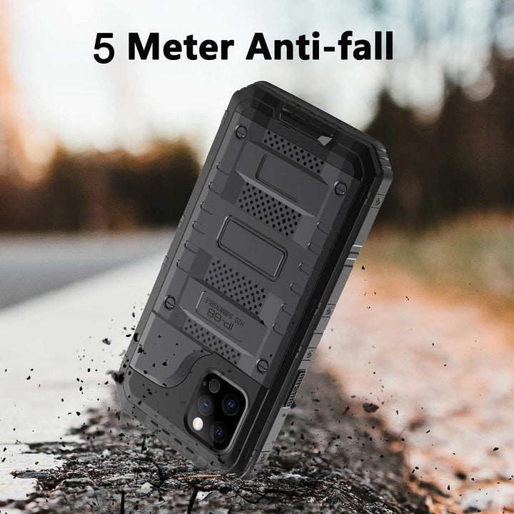 Cadorabo Hülle kompatibel mit Apple iPhone 12 PRO Schutzhülle TPU Silikon Case Robus Design Anti Rut