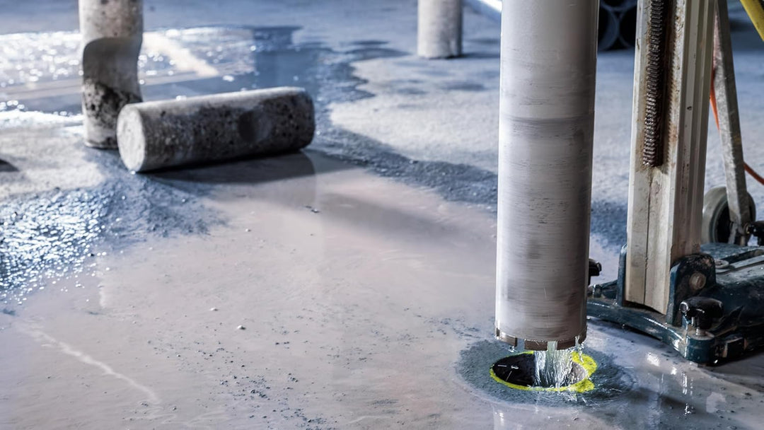 Bosch Professional Diamantnassbohrkronen (für Beton, 1 1/4 Zoll UNC, Ø: 102 mm, Zubehör für Diamantb