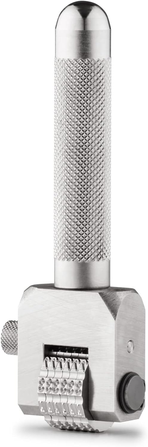 GRAVUREM-Kompaktmarker/Prägewerk/Räderstempelapparat/Schlagzahlen 0-9/6 Räder - 3mm 3 mm, 3 mm