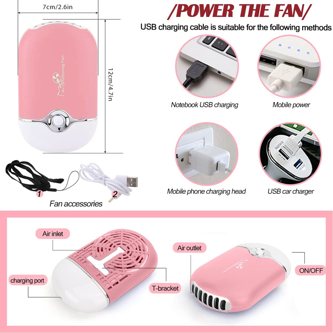 Wimpernverlängerung Set Professionell Lash Extension Kit USB Wimpern Föhn Nano Mist Sprayer Eye Gel
