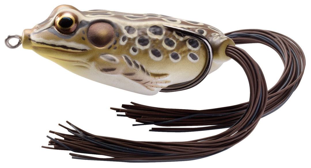 LIVE TARGET Livetarget Hollow Body Frog 2-5/8" hellbraun, 2-5/8" hellbraun