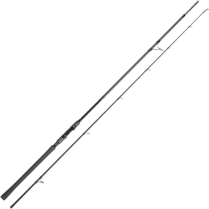 Zeck All Black 2,40m 80g Spinnrute, Angelrute zum Spinnfischen auf Hechte &amp; Zander, Hechtrute zum Sp