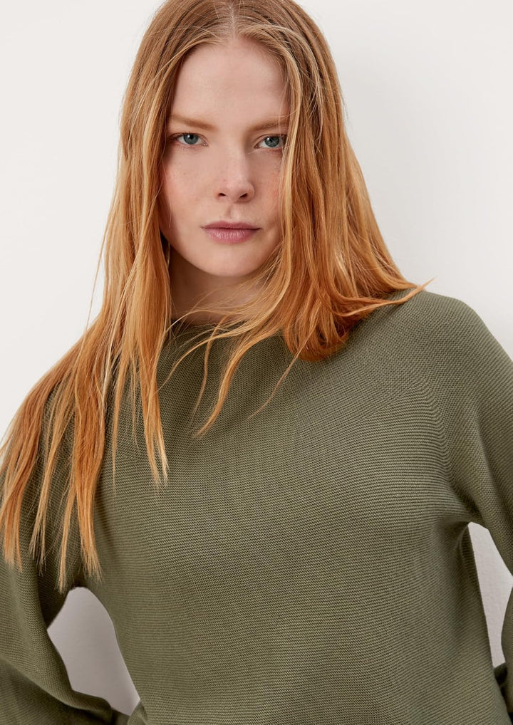 s.Oliver Strickpullover aus Viskosemix 32 Light Khaki, 32 Light Khaki