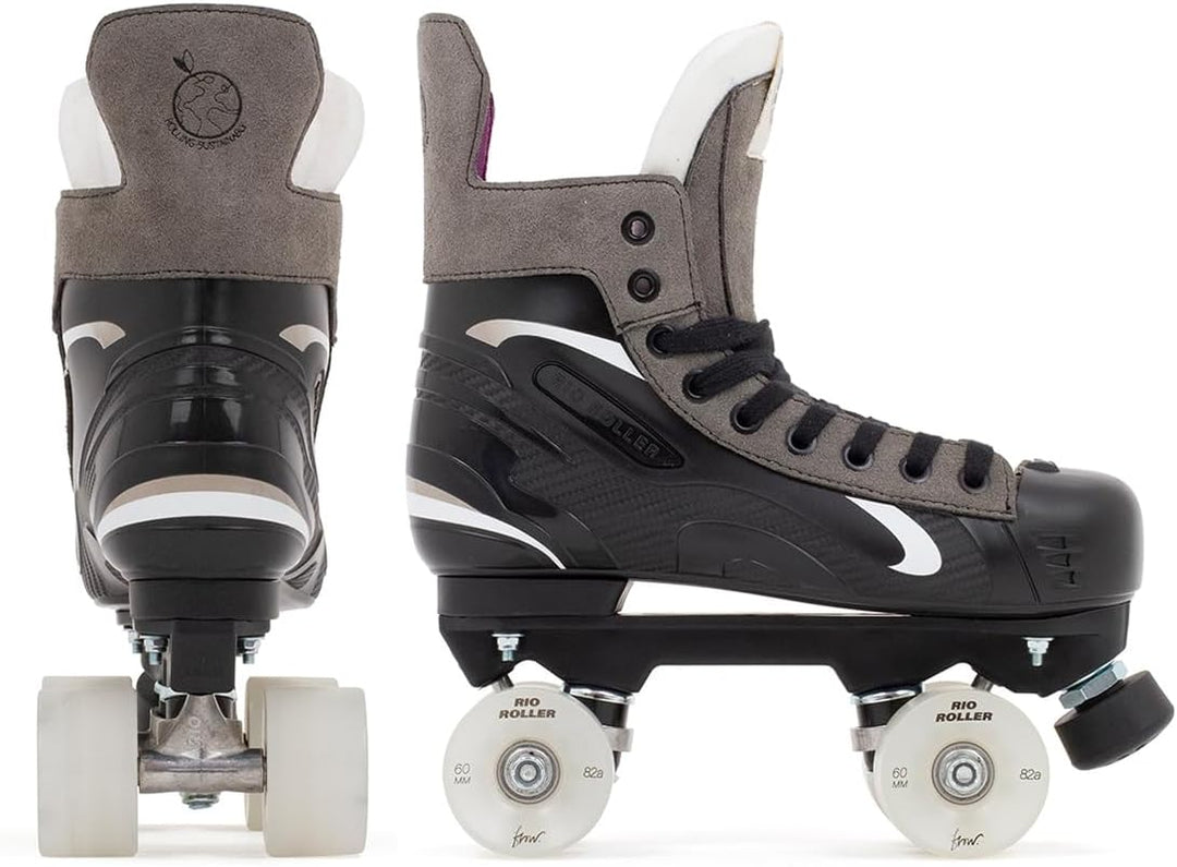 Rio Roller Flow Hockey-Skates, perfekt zum Cruisen oder Jammen, hergestellt aus recycelten Materiali