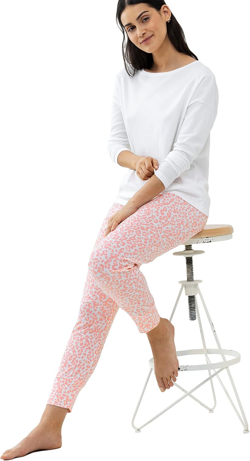 Mey Nachtwäsche Serie Femi Damen Yoga Pants Petal Pink XXL(46)