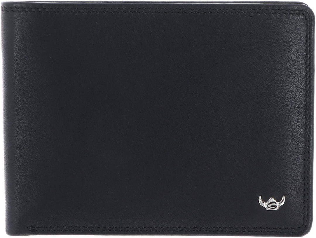 Golden Head Polo - Geldbörse 8cc 12 cm RFID Black