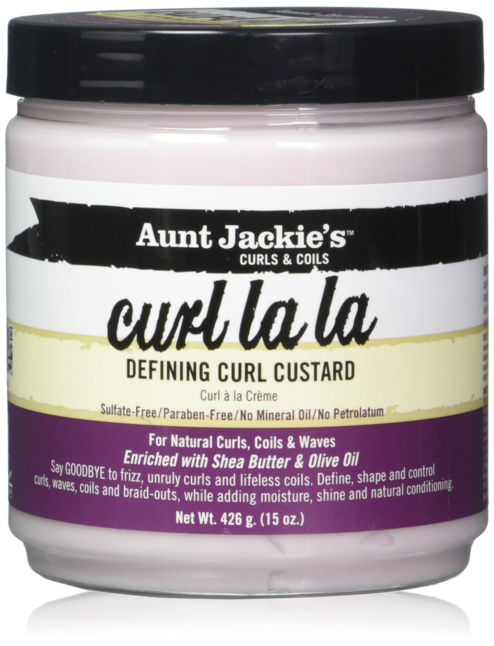 Aunt Jackie'S Curl La La Defining Curl Custard 15oz Jar (2 Pack) by Aunt Jackie's 426 g (2er Pack),
