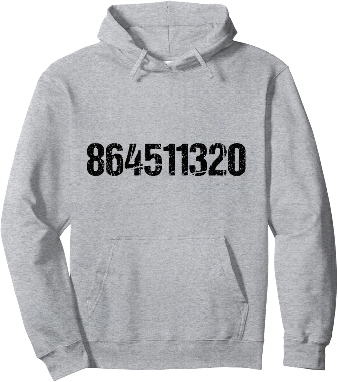 Vintage Distressed 864511320 Wahl 2020 Anti Trump 8645 Pullover Hoodie
