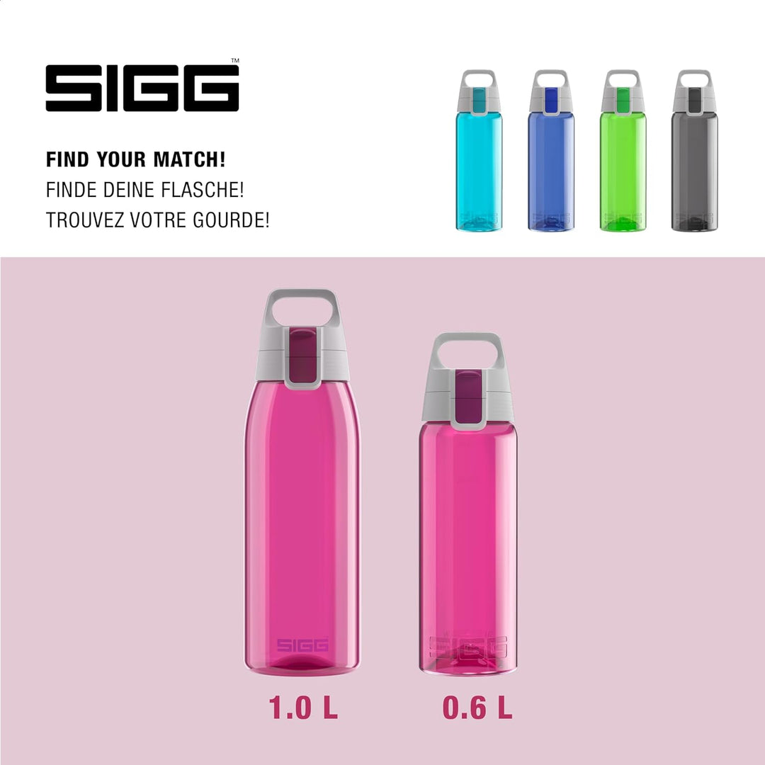 SIGG - Tritan Trinkflasche - Total Color ONE ONE - Für Kohlensäurehaltige Getränke Geeignet - Spülma