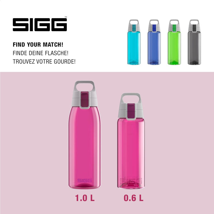 SIGG - Tritan Trinkflasche - Total Color ONE ONE - Für Kohlensäurehaltige Getränke Geeignet - Spülma