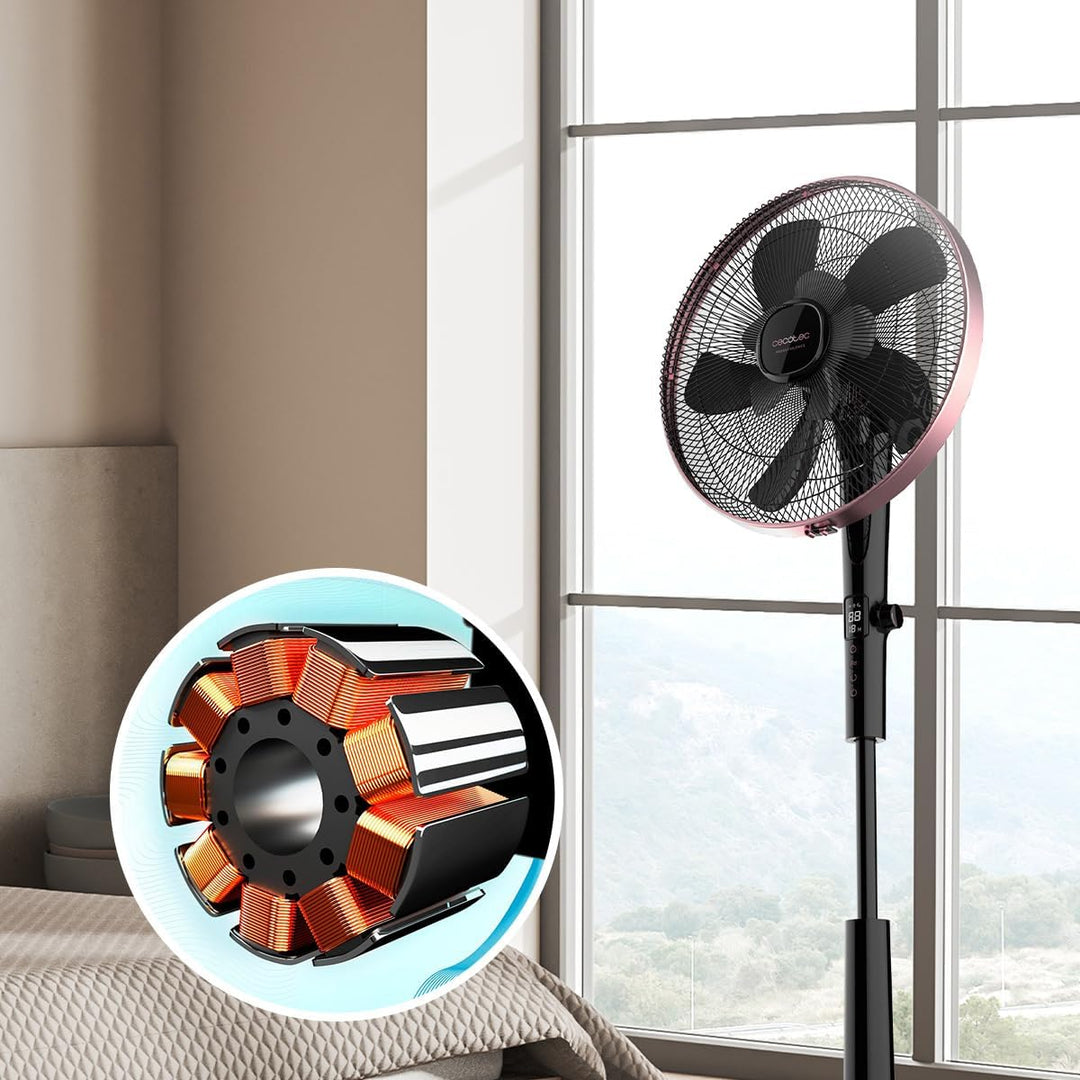 Cecotec Standventilator EnergySilence 1040 SmartExtreme. 16" mit 28 W und DC-Motor, 24 Geschwindigke