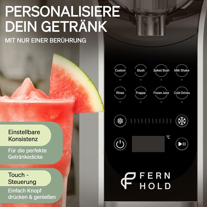 Slush Maschine mit 7 smarten Programmen - 1.8L Slushie Machine für Zuhause für Slushi, Frappé, Milch