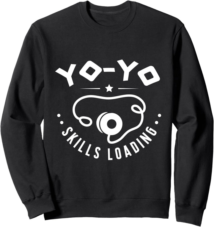 Yo-Yo Skills Loading Ironisch Yoyo Spruch Sweatshirt