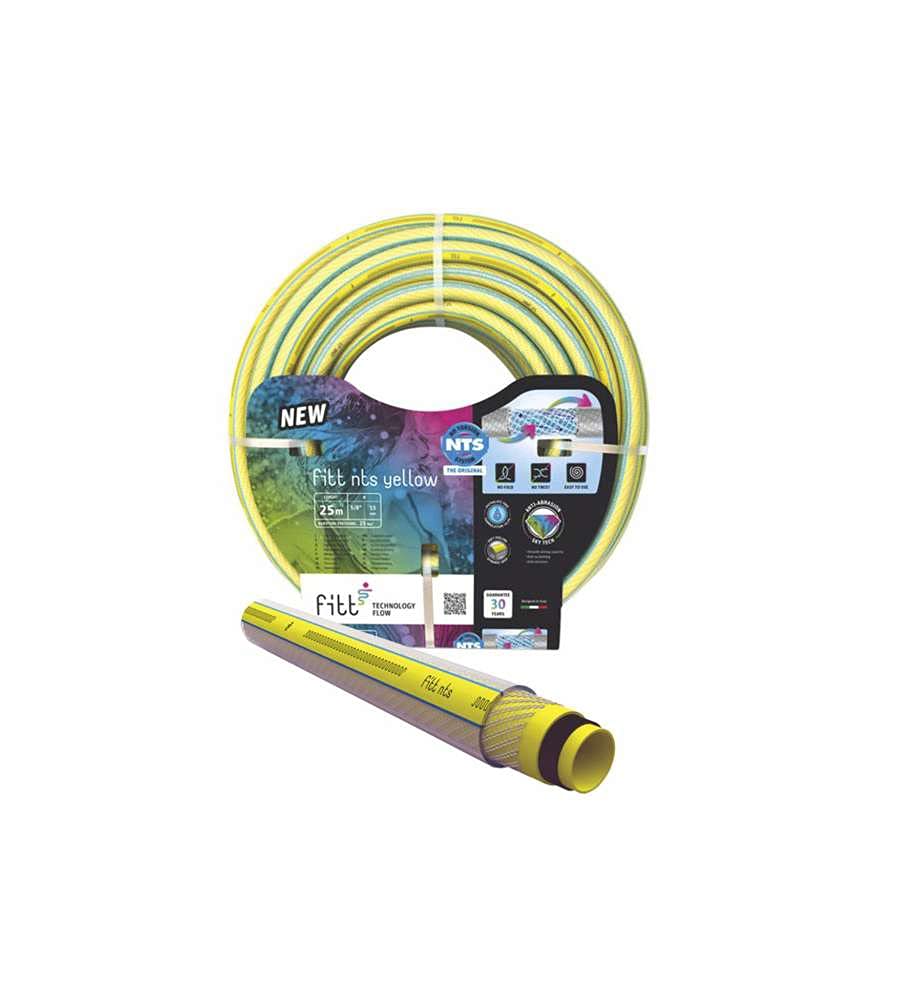 Fitt Yellow Wasserschlauch NTS New, Gelb, 25 mm x 50 mt mm 25 x 50 mt Gelb, mm 25 x 50 mt Gelb