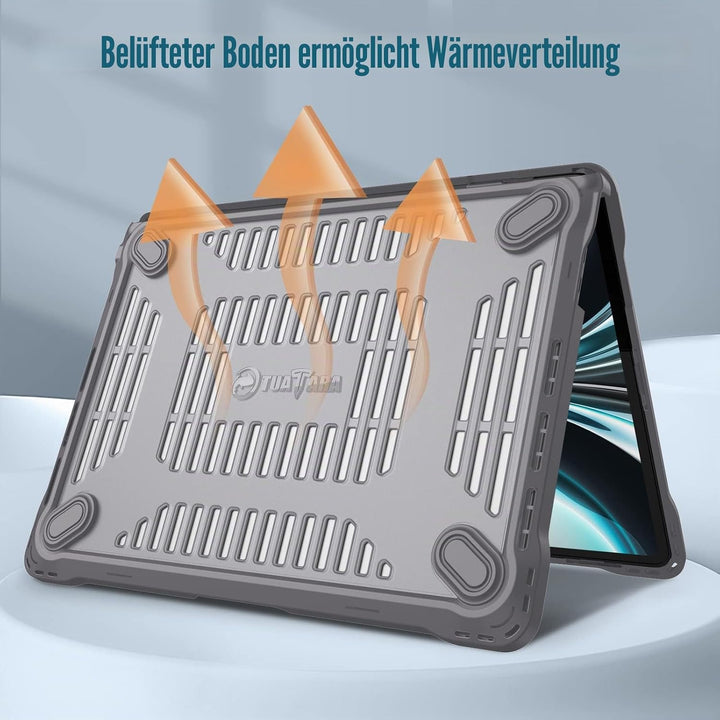 Fintie Hülle Kompatibel mit MacBook Air M5 M4 M3 M2 13.6" (2026-2022) A3449 A3240 A3113 A2681- Ganzk