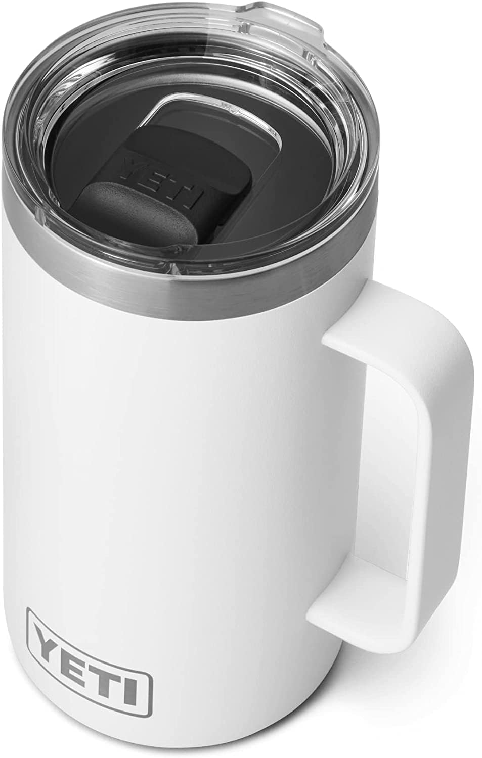 YETI Rambler Krug, Edelstahl, White, 24oz (710ml), White