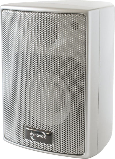 Dynavox AS-301 Satelliten-Lautsprecher, Paar, für Heimkino oder Büro, kompakte Surround-Box, Wandmon
