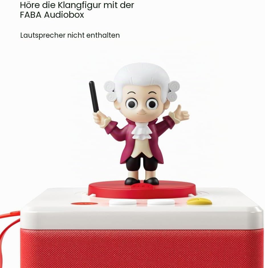 FABA Sound Charakter - süsse Symphonie von Mozart - Lieder - Spielzeug, pädagogische Inhalte, Spanis