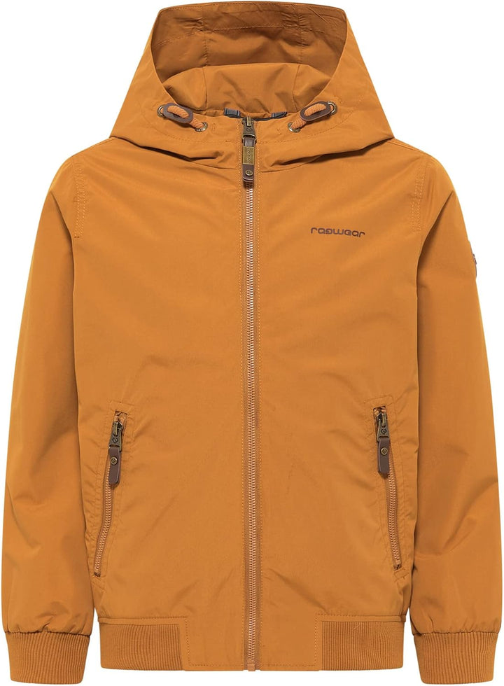 Ragwear Jungen Jacke Übergangsjacke Matys Blouson Anorak Freizeitjacke einfarbig wasserabweisend, CI