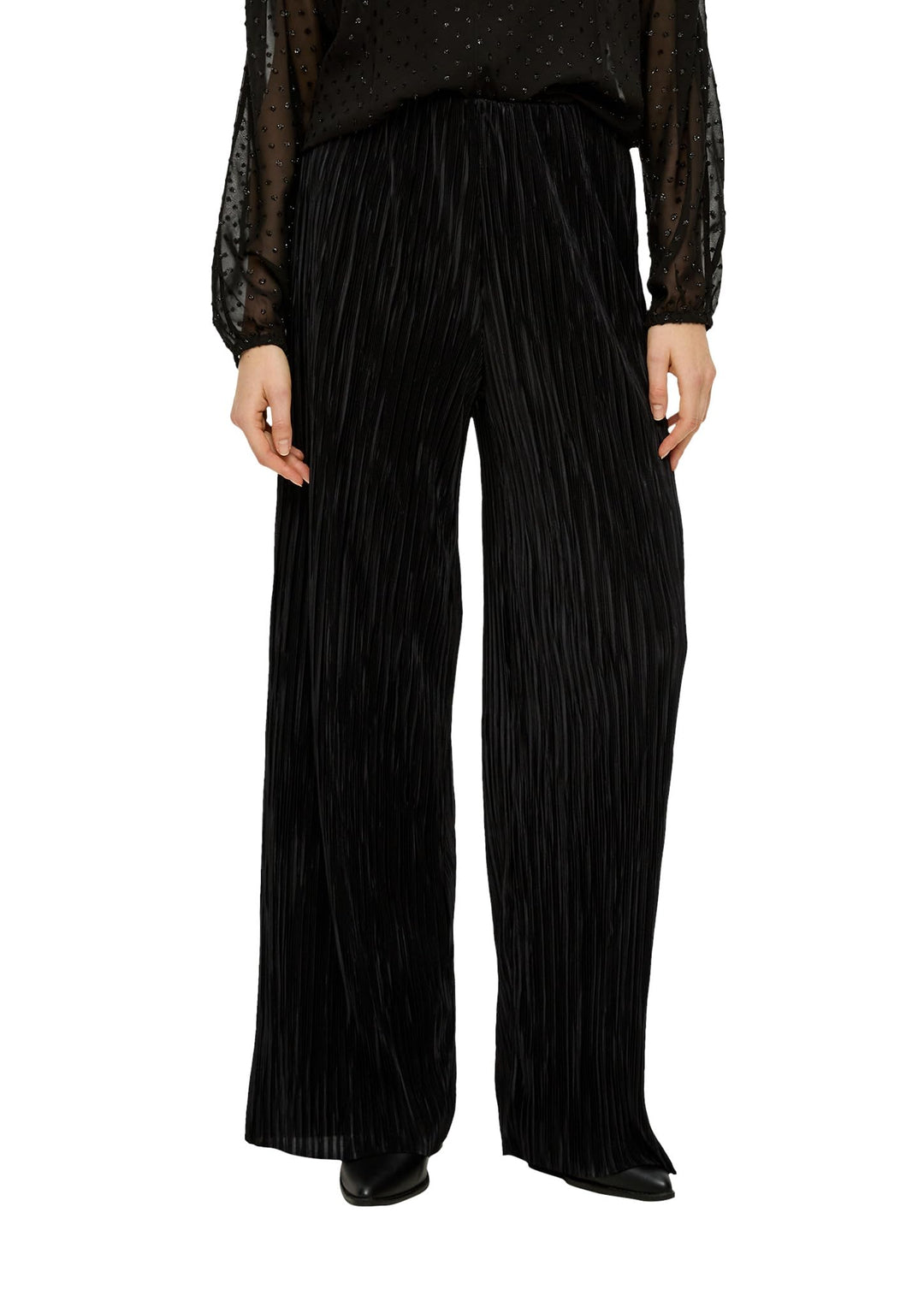 s.Oliver Damen Hose lang, Wide Leg 36 9999, 36 9999