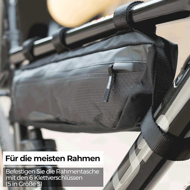 BBB Cycling Fahrradtasche Rahmen Wasserabweisend I Fahrrad Rahmentasche I Bike Bag für Race Road Und
